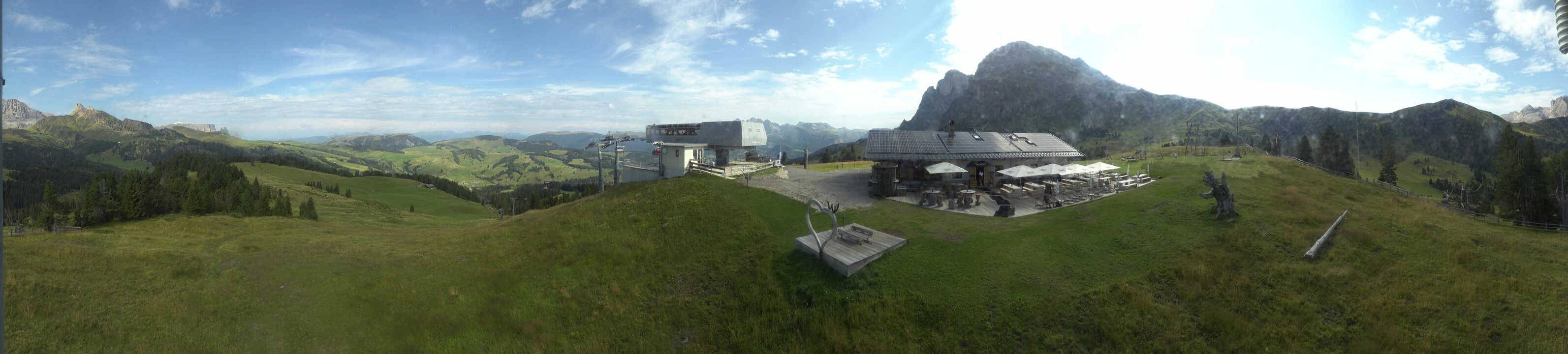 Archiv Foto Webcam Seiser Alm - Bergstation Florianlift