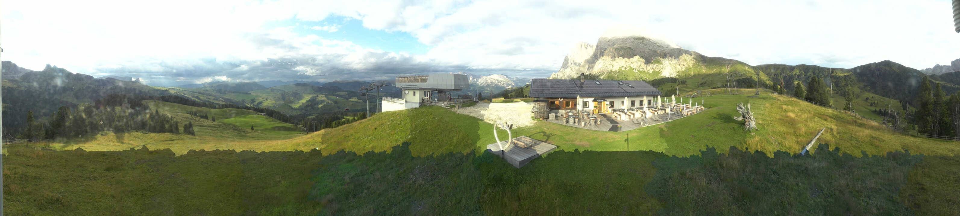Archiv Foto Webcam Seiser Alm - Bergstation Florianlift