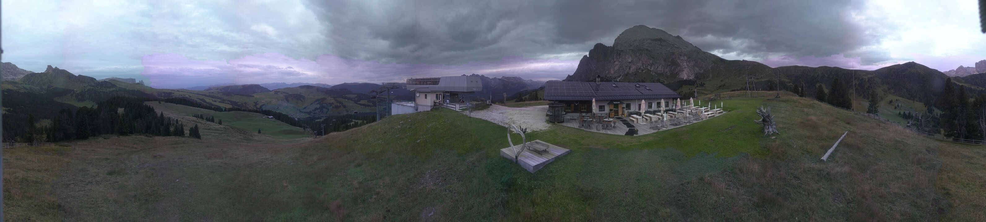 Archiv Foto Webcam Seiser Alm - Bergstation Florianlift