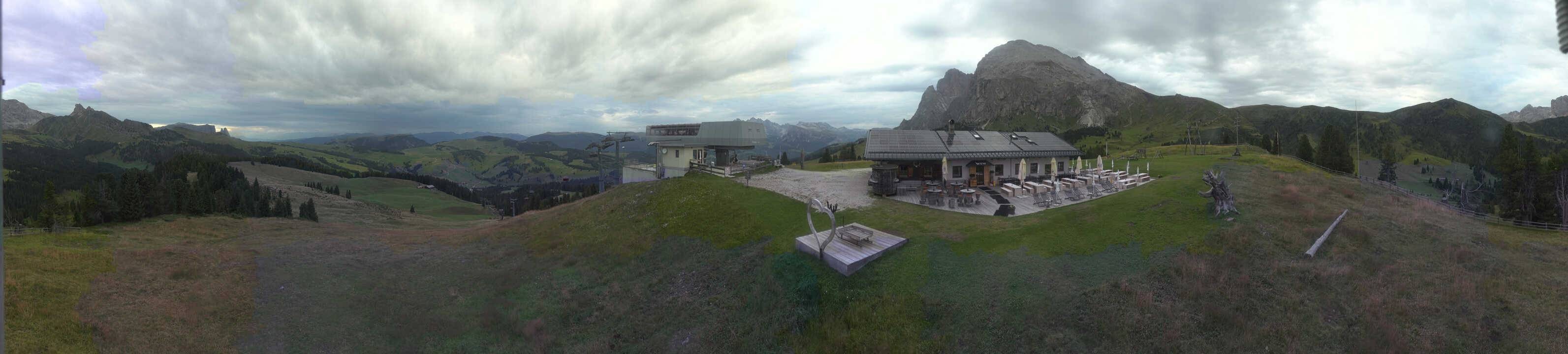 Archiv Foto Webcam Seiser Alm - Bergstation Florianlift