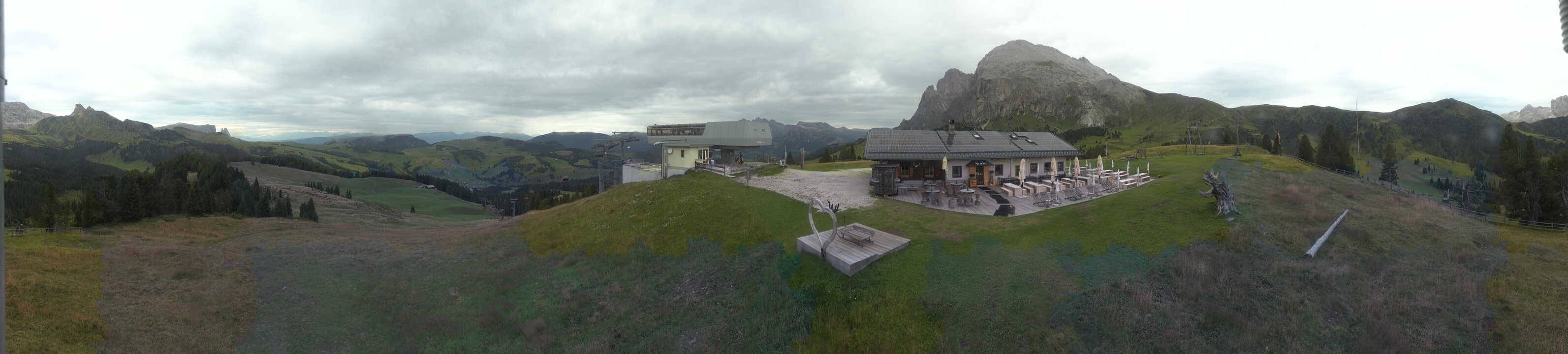Archiv Foto Webcam Seiser Alm - Bergstation Florianlift