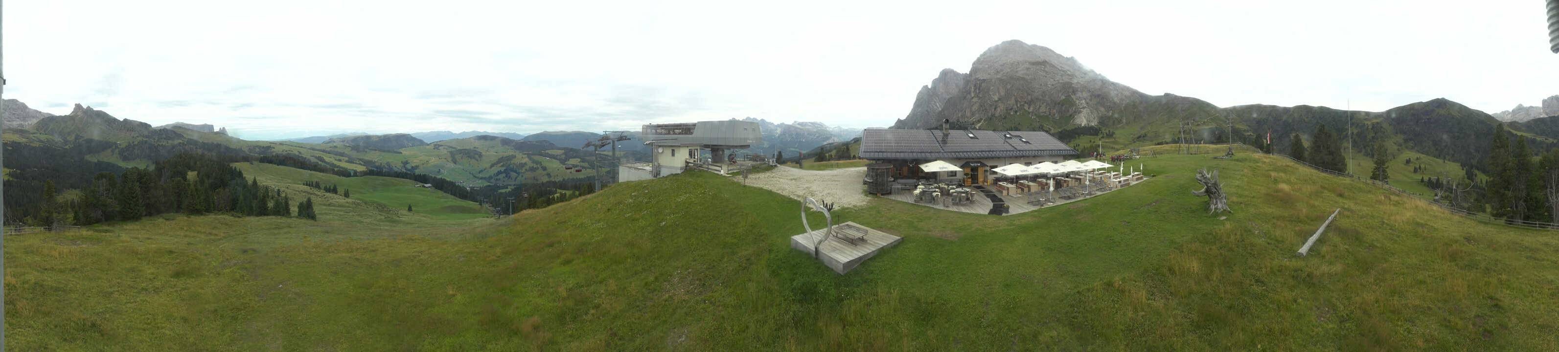 Archiv Foto Webcam Seiser Alm - Bergstation Florianlift