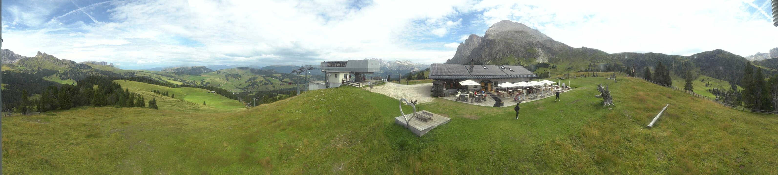 Archiv Foto Webcam Seiser Alm - Bergstation Florianlift