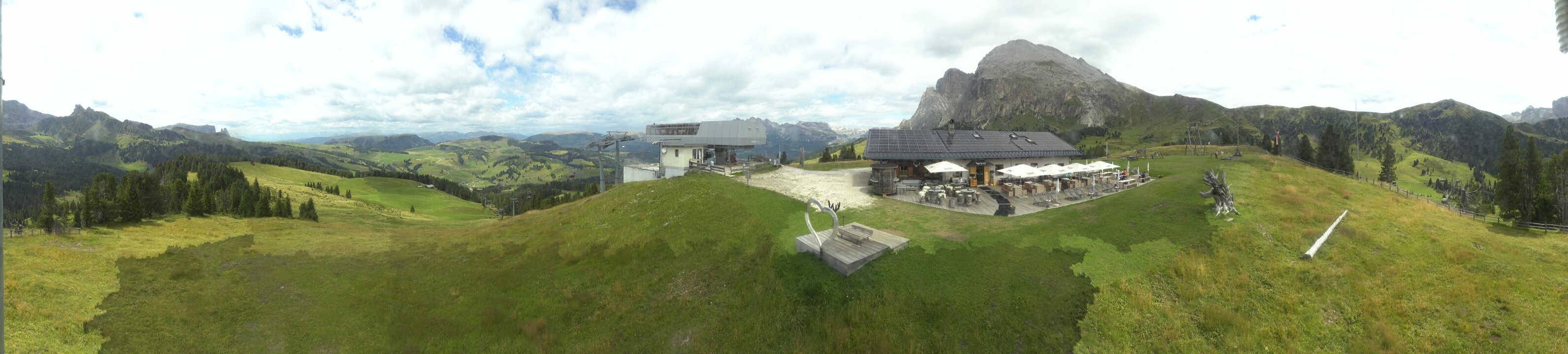 Archiv Foto Webcam Seiser Alm - Bergstation Florianlift