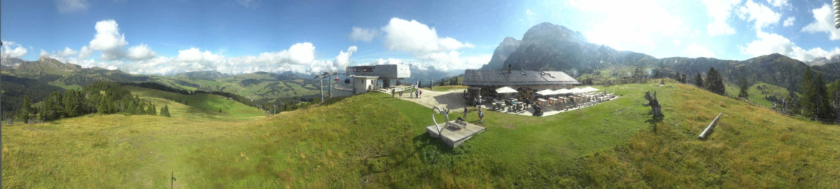 Archiv Foto Webcam Seiser Alm - Bergstation Florianlift