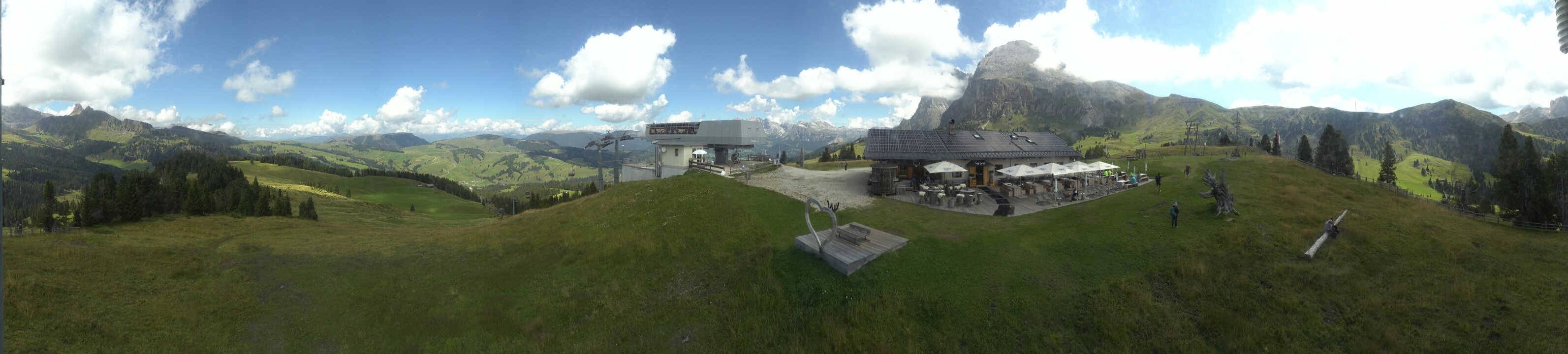 Archiv Foto Webcam Seiser Alm - Bergstation Florianlift