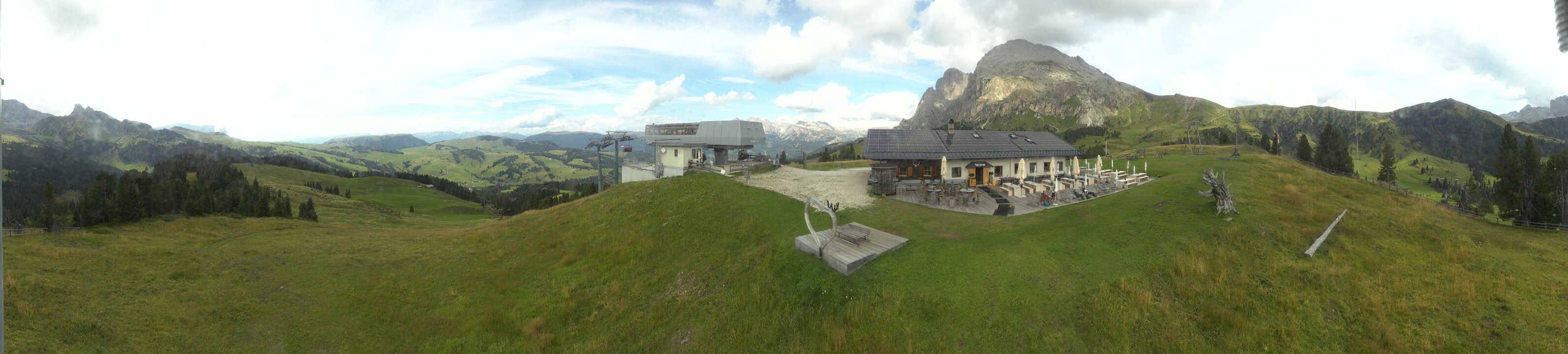 Archiv Foto Webcam Seiser Alm - Bergstation Florianlift