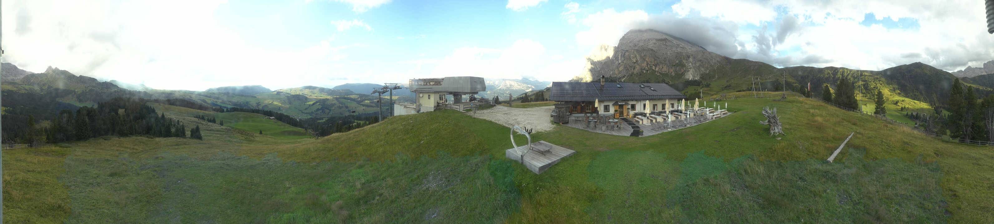 Archiv Foto Webcam Seiser Alm - Bergstation Florianlift