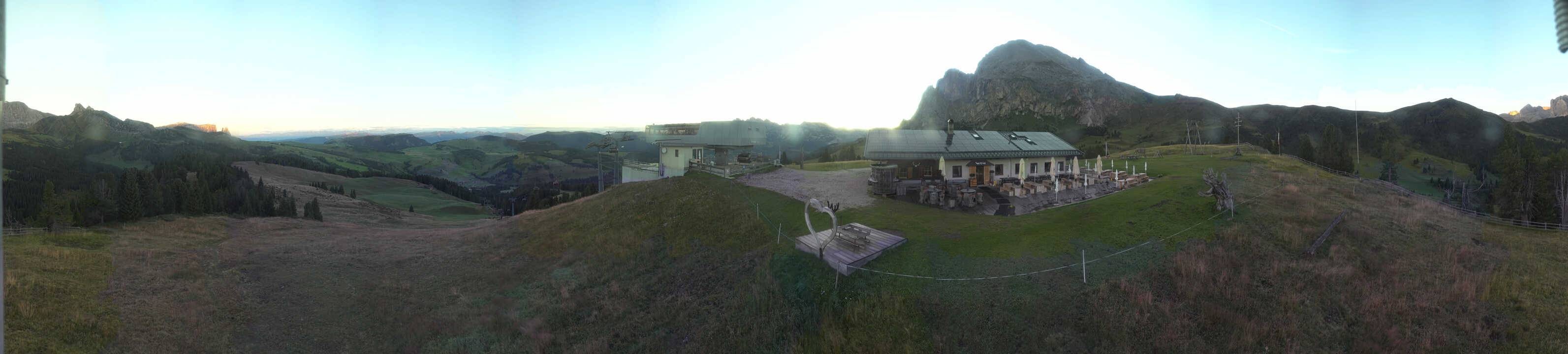 Archiv Foto Webcam Seiser Alm - Bergstation Florianlift