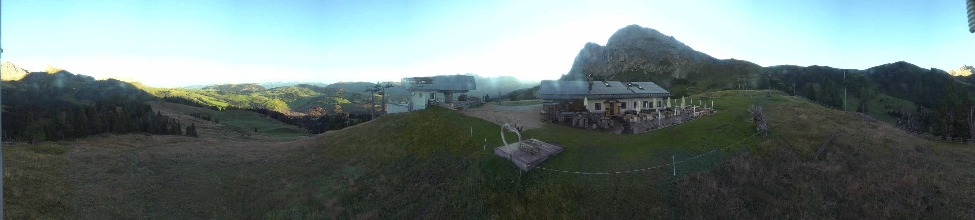 Archiv Foto Webcam Seiser Alm - Bergstation Florianlift