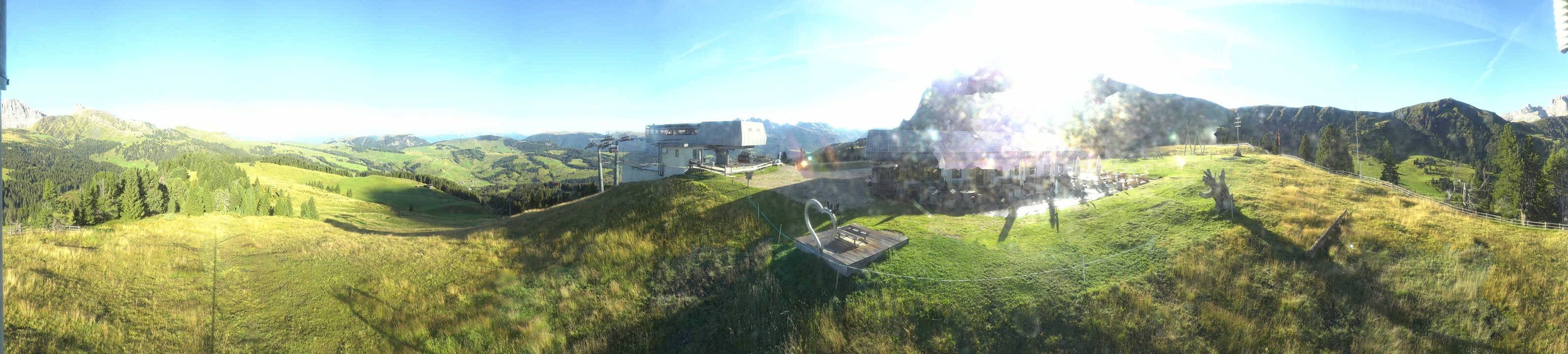 Archiv Foto Webcam Seiser Alm - Bergstation Florianlift