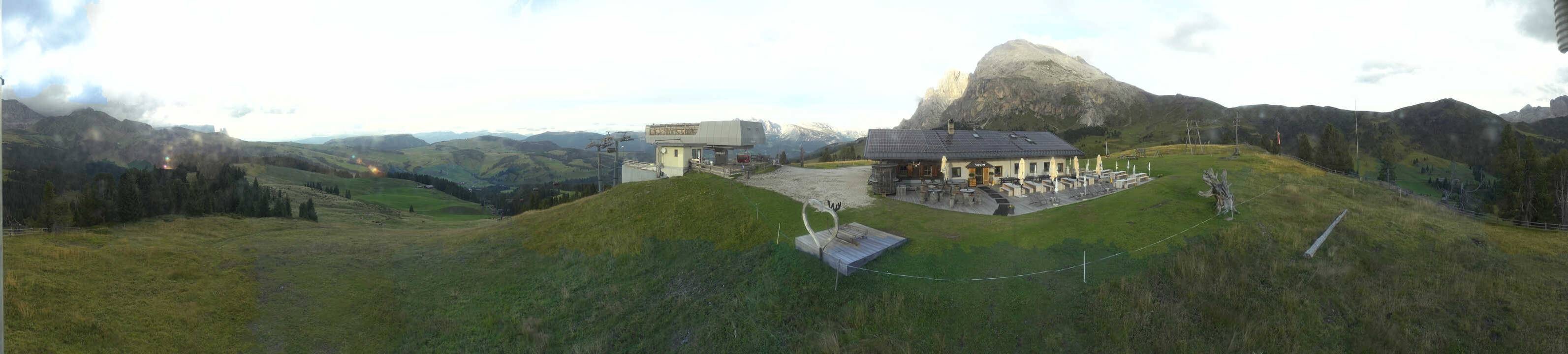 Archiv Foto Webcam Seiser Alm - Bergstation Florianlift