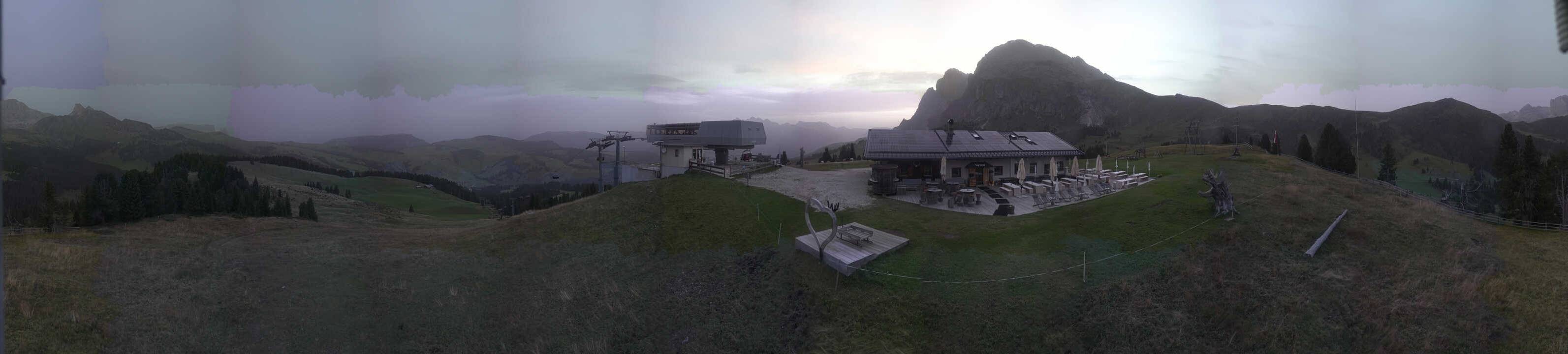 Archiv Foto Webcam Seiser Alm - Bergstation Florianlift