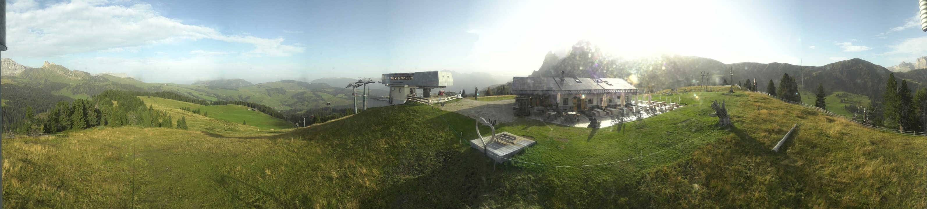 Archiv Foto Webcam Seiser Alm - Bergstation Florianlift