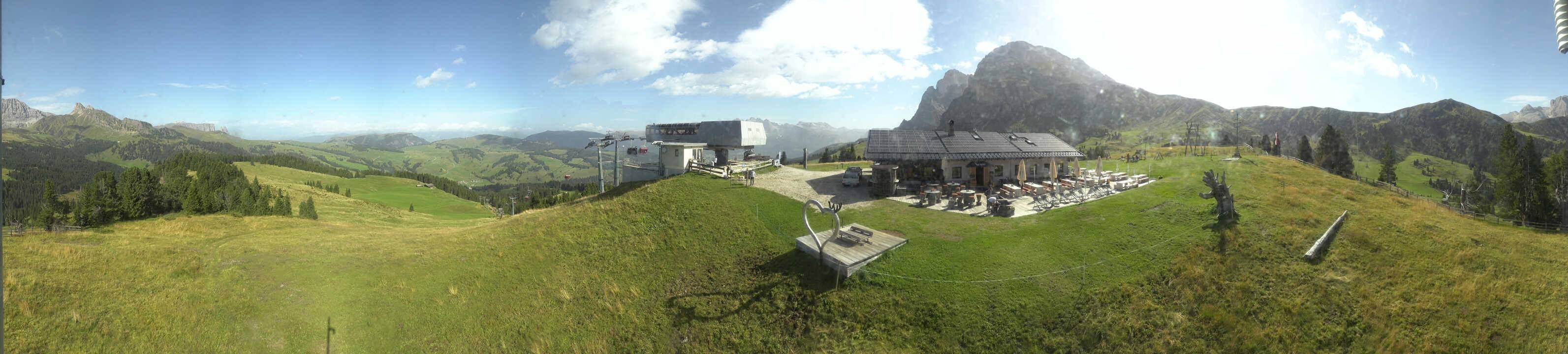 Archiv Foto Webcam Seiser Alm - Bergstation Florianlift