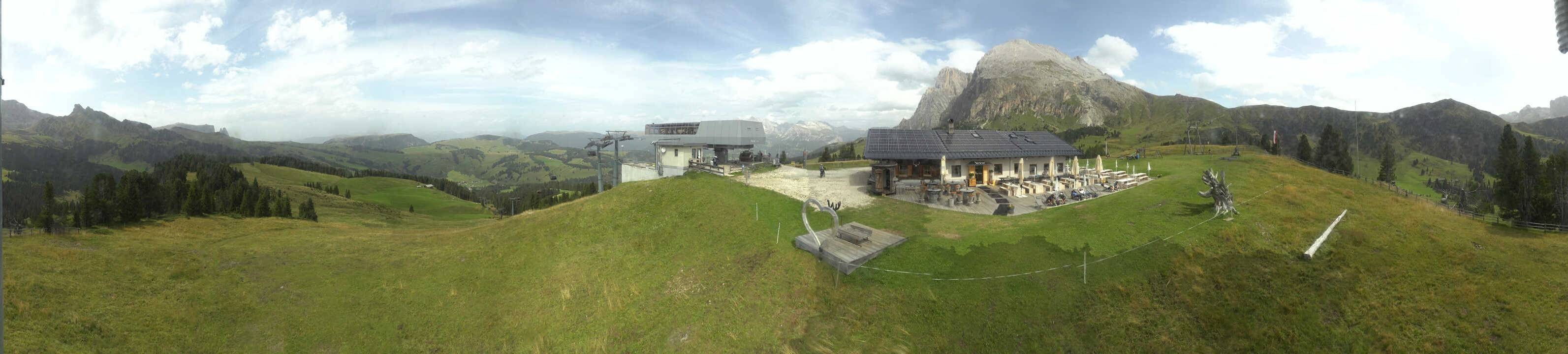 Archiv Foto Webcam Seiser Alm - Bergstation Florianlift