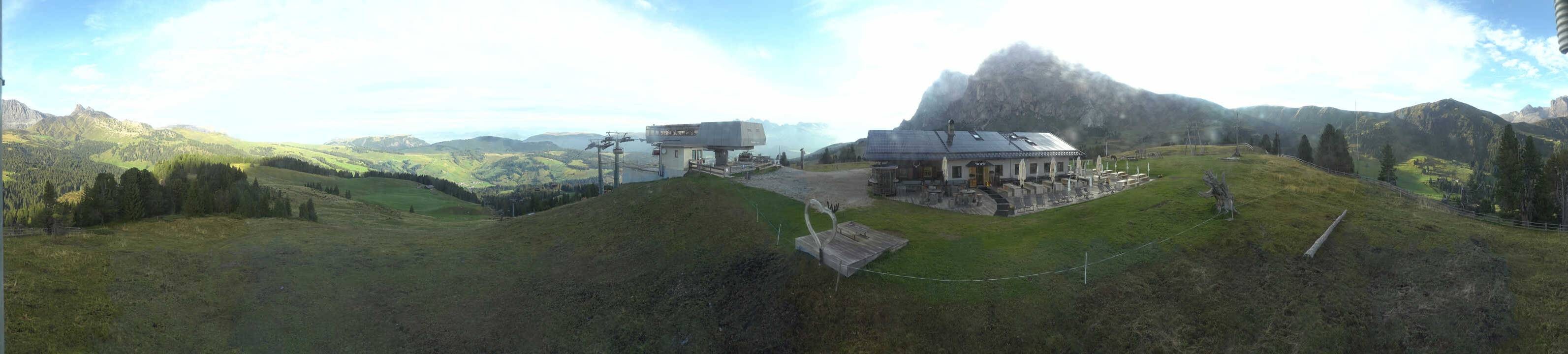 Archived image Webcam Alpe di Siusi - Top station Florianlift