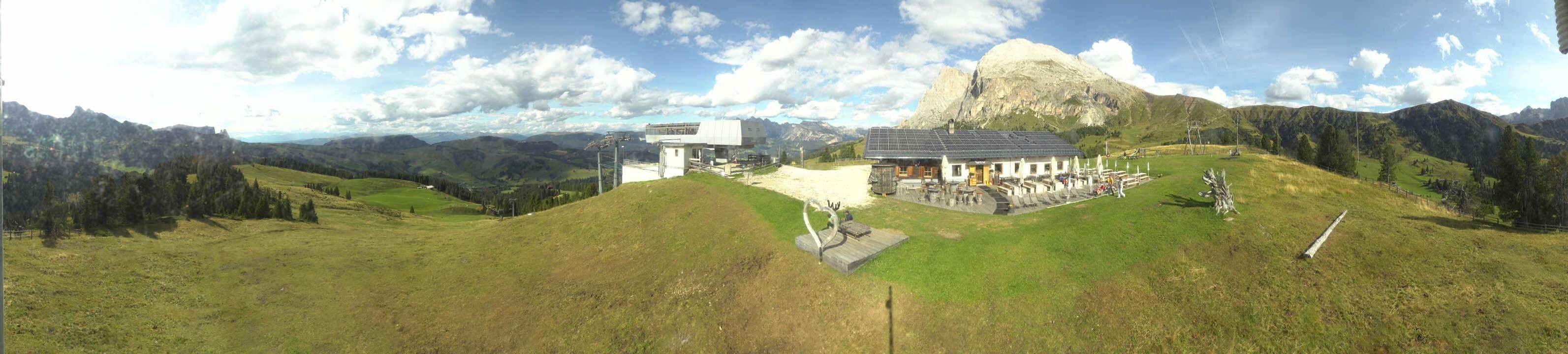 Archiv Foto Webcam Seiser Alm - Bergstation Florianlift