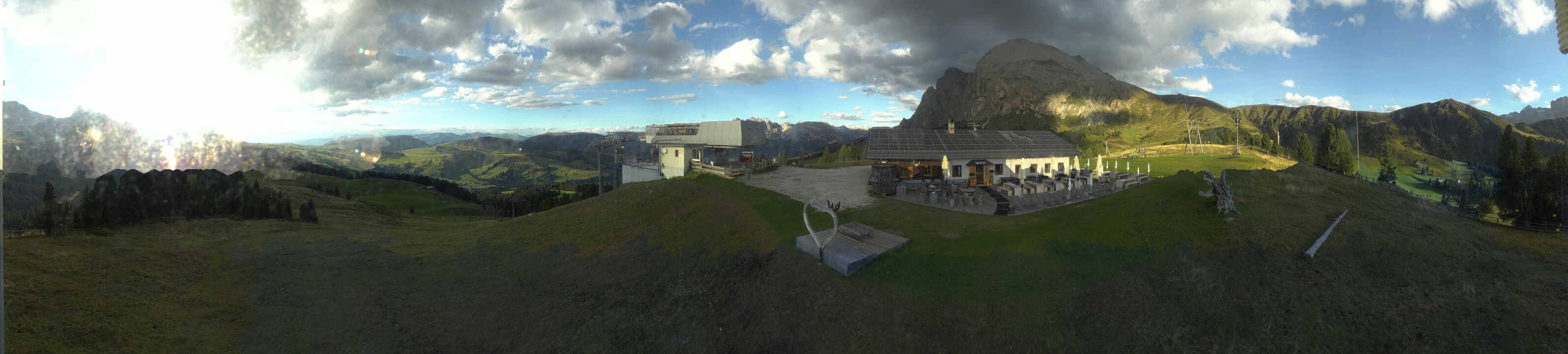 Archiv Foto Webcam Seiser Alm - Bergstation Florianlift