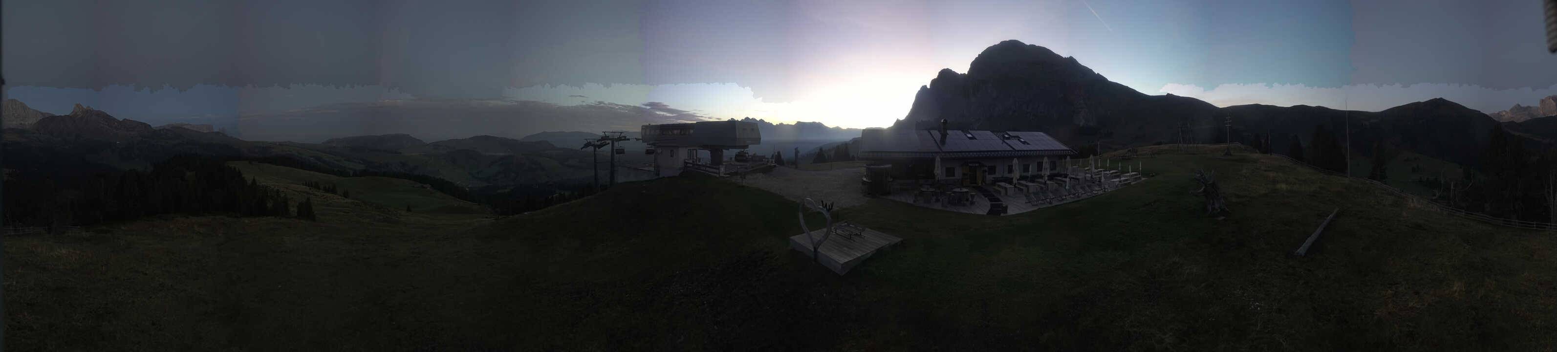 Archiv Foto Webcam Seiser Alm - Bergstation Florianlift
