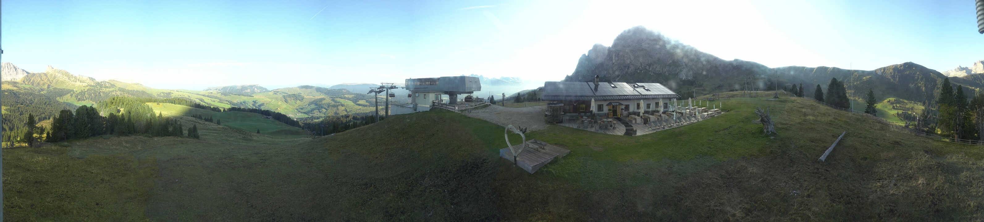 Archiv Foto Webcam Seiser Alm - Bergstation Florianlift