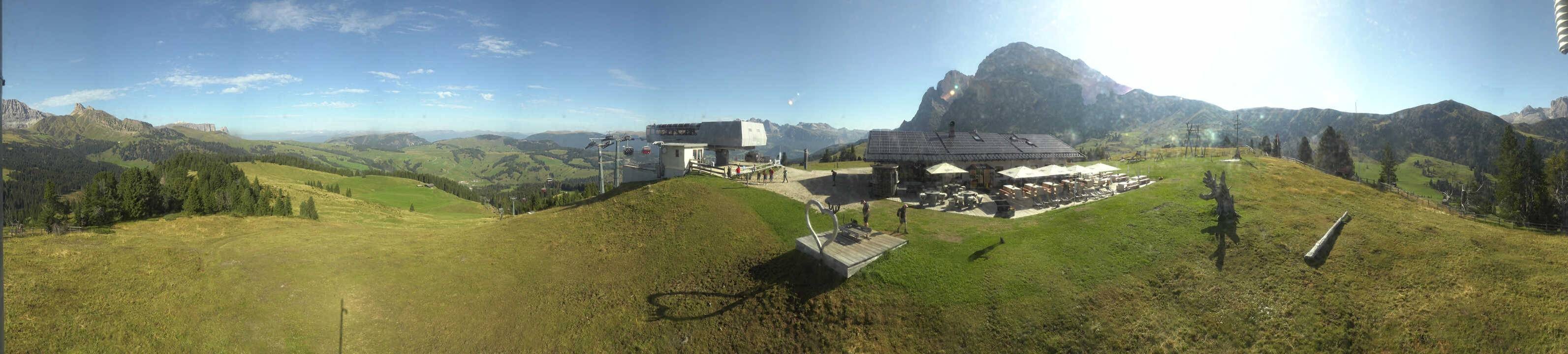 Archiv Foto Webcam Seiser Alm - Bergstation Florianlift