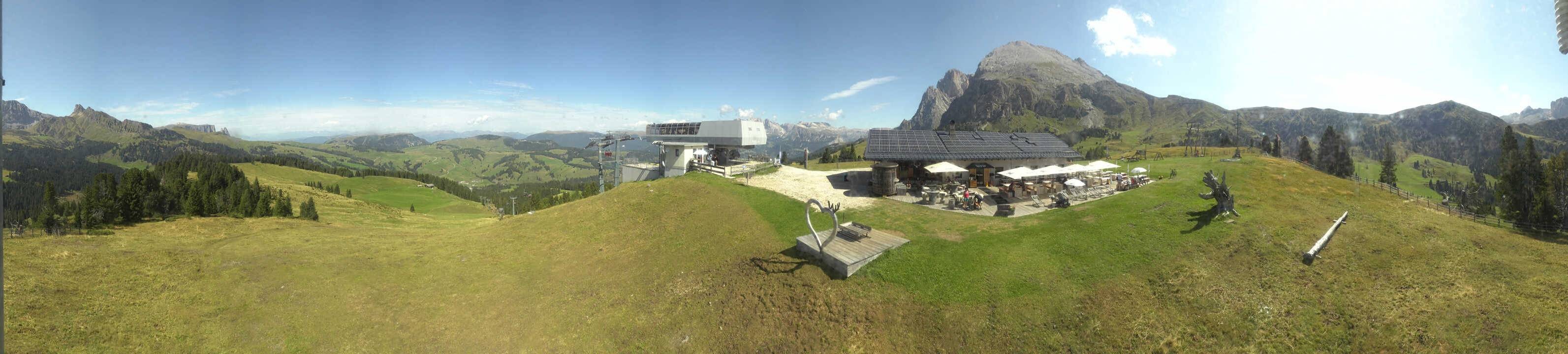 Archiv Foto Webcam Seiser Alm - Bergstation Florianlift
