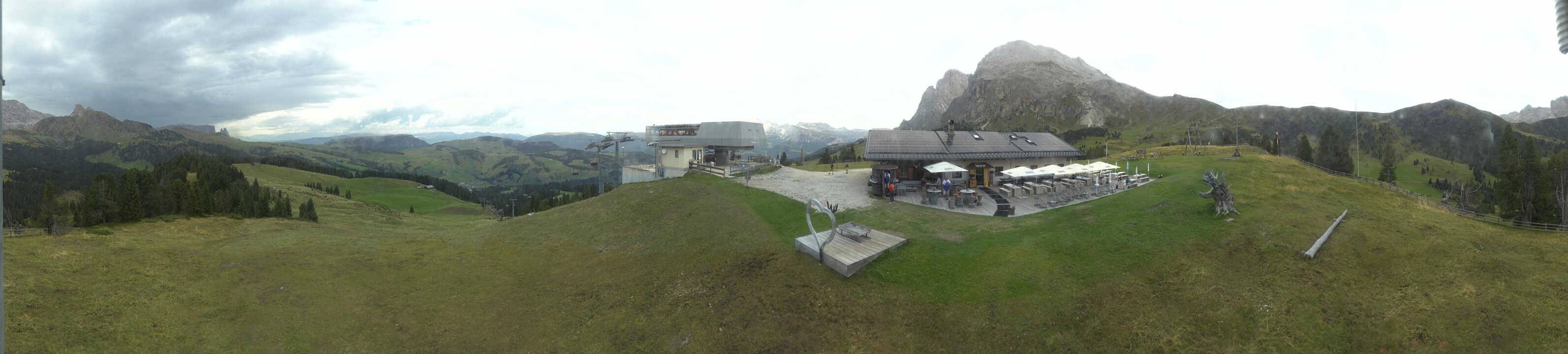 Archiv Foto Webcam Seiser Alm - Bergstation Florianlift