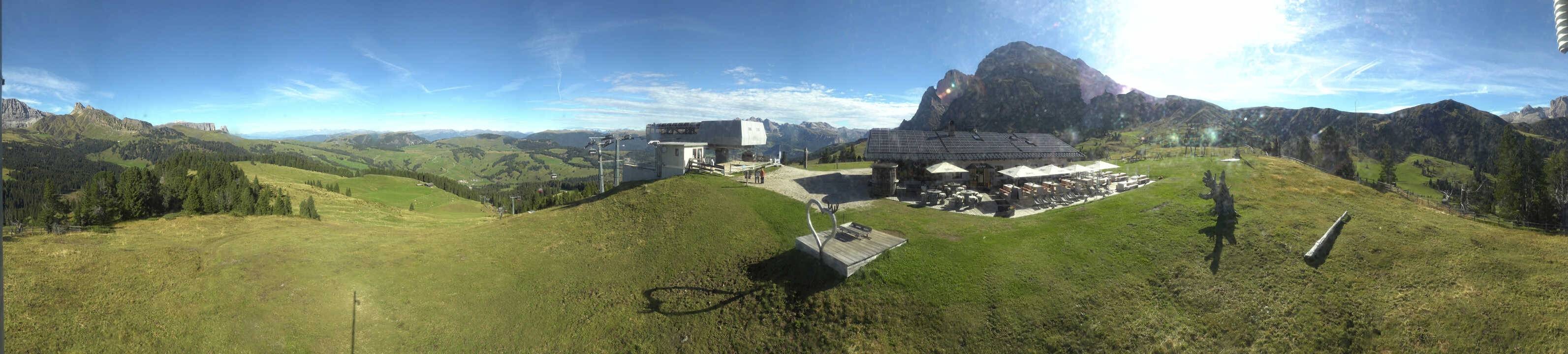 Archiv Foto Webcam Seiser Alm - Bergstation Florianlift