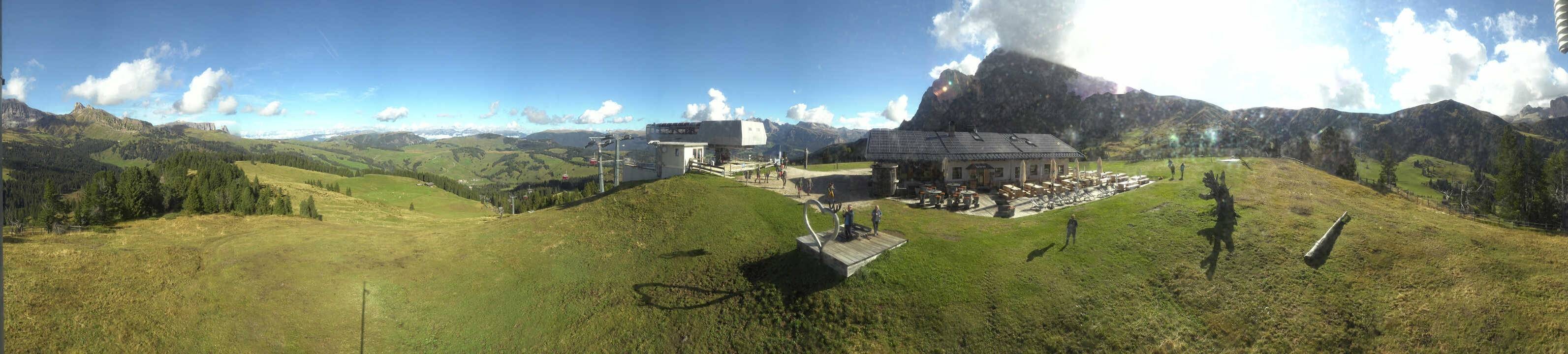 Archiv Foto Webcam Seiser Alm - Bergstation Florianlift