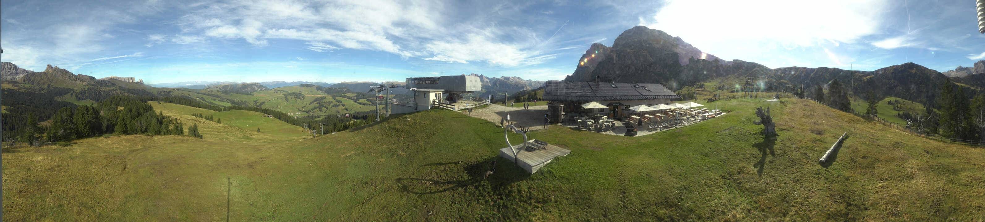Archiv Foto Webcam Seiser Alm - Bergstation Florianlift