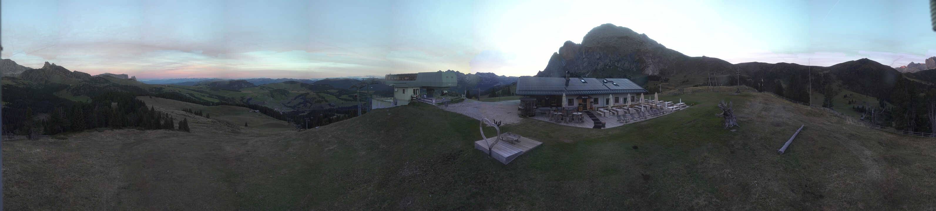 Archiv Foto Webcam Seiser Alm - Bergstation Florianlift
