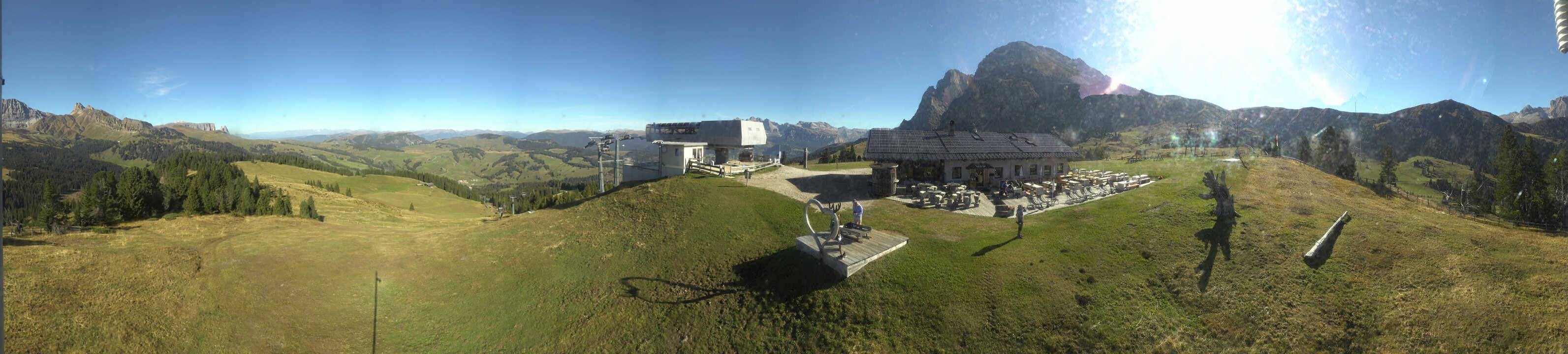 Archived image Webcam Alpe di Siusi - Top station Florianlift