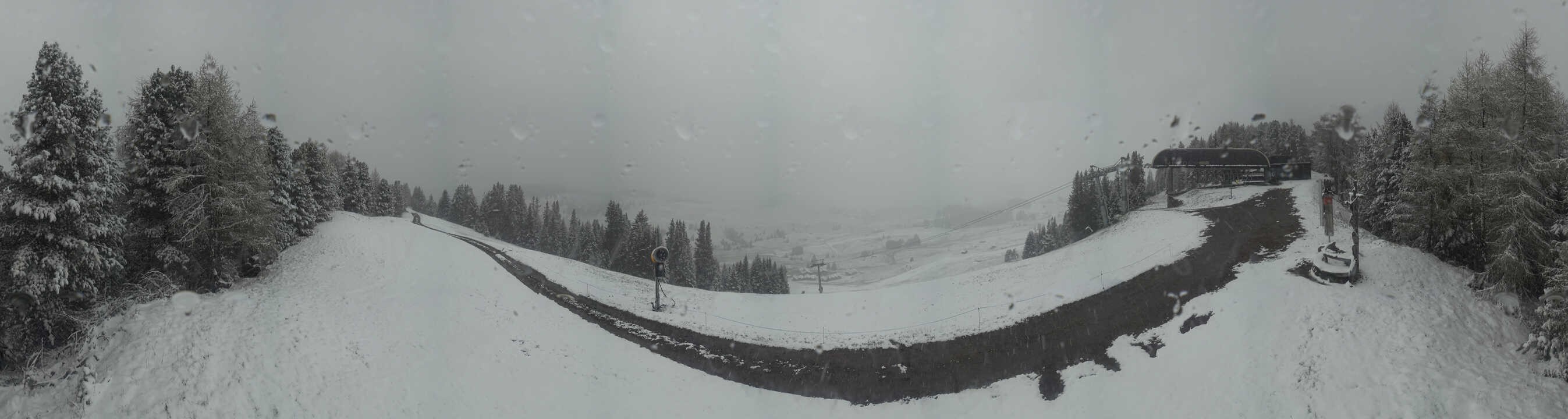 Archiv Foto Webcam Blick über Seiser Alm – Mezdi Bergstation