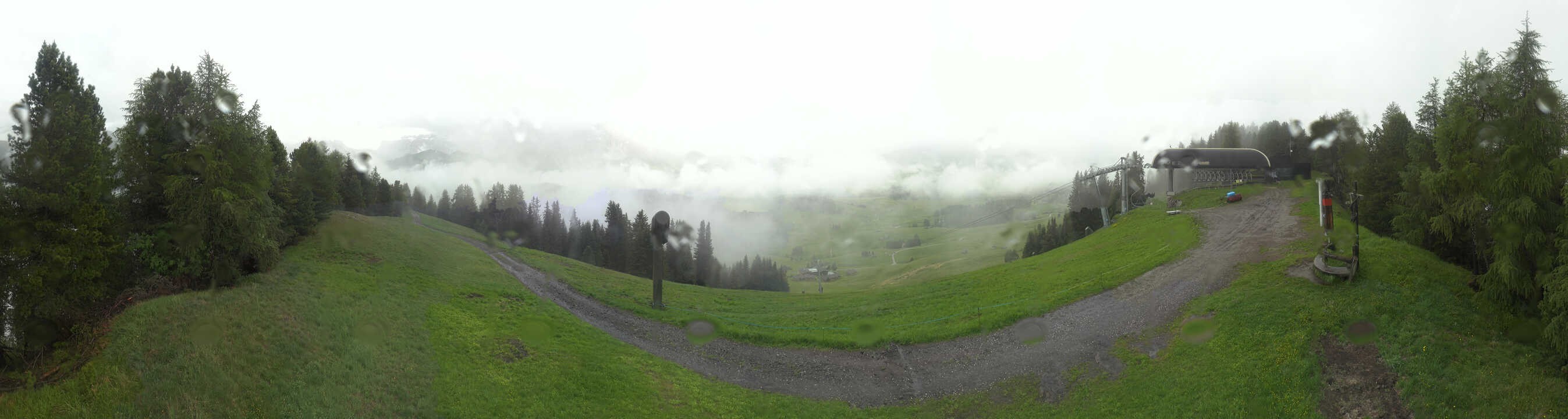 Archiv Foto Webcam Blick über Seiser Alm – Mezdi Bergstation