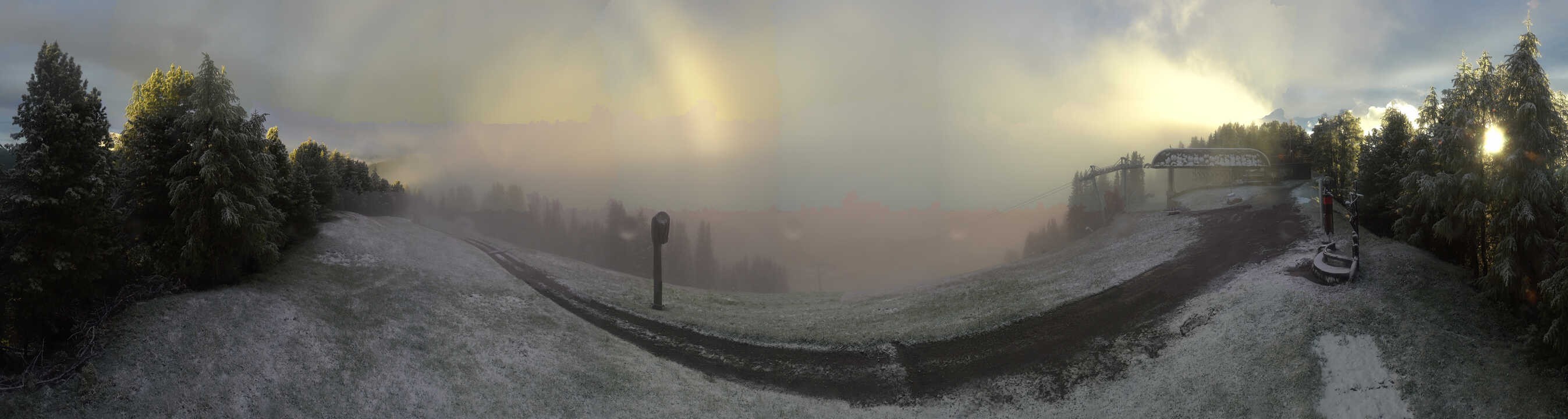 Archiv Foto Webcam Blick über Seiser Alm – Mezdi Bergstation