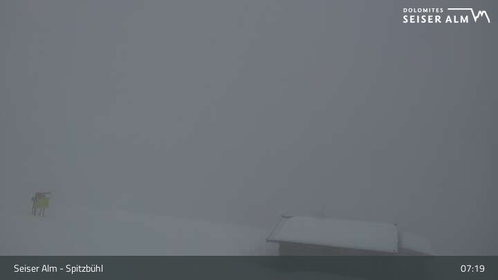 Archiv Foto Webcam Seiser Alm: Spitzbühl Station