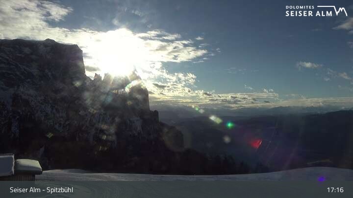 Archiv Foto Webcam Seiser Alm: Spitzbühl Station