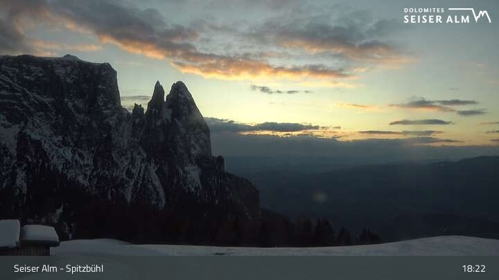 Archiv Foto Webcam Seiser Alm: Spitzbühl Station