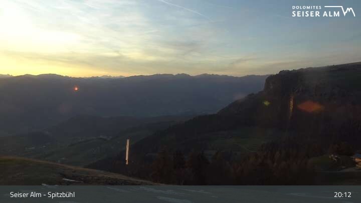 Archiv Foto Webcam Seiser Alm: Spitzbühl Station