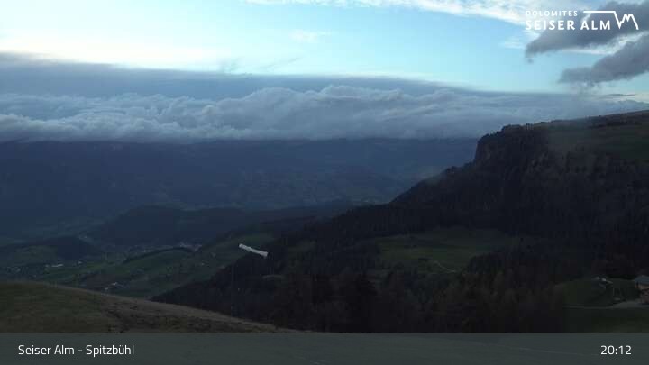 Archived image Webcam Seiser Alm: View Spitzbühl