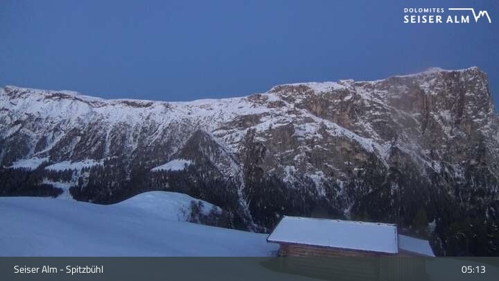 Archiv Foto Webcam Seiser Alm: Spitzbühl Station