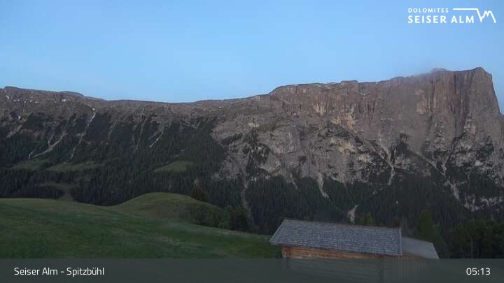 Archiv Foto Webcam Seiser Alm: Spitzbühl Station
