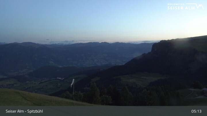 Archiv Foto Webcam Seiser Alm: Spitzbühl Station
