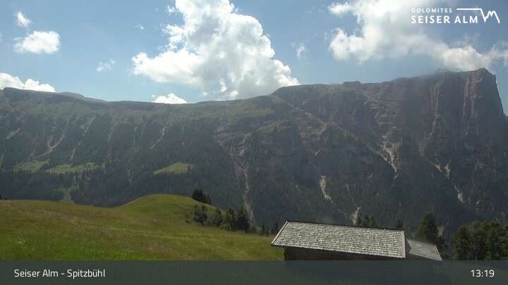 Archiv Foto Webcam Seiser Alm: Spitzbühl Station