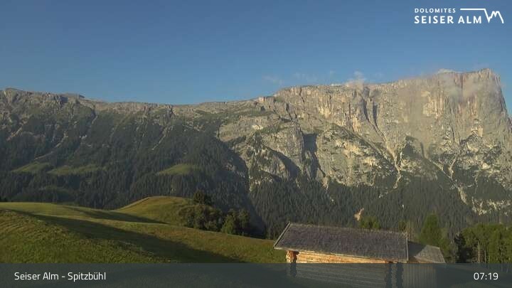 Archiv Foto Webcam Seiser Alm: Spitzbühl Station