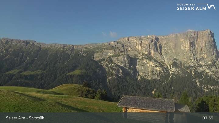 Archiv Foto Webcam Seiser Alm: Spitzbühl Station
