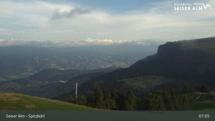 Archiv Foto Webcam Seiser Alm: Spitzbühl Station