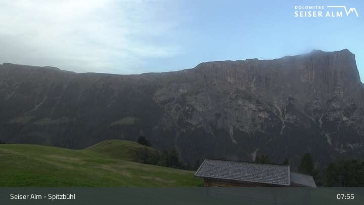 Archiv Foto Webcam Seiser Alm: Spitzbühl Station