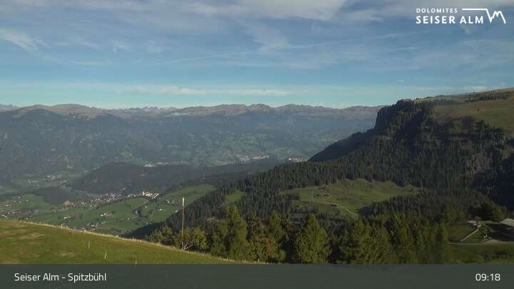Archiv Foto Webcam Seiser Alm: Spitzbühl Station